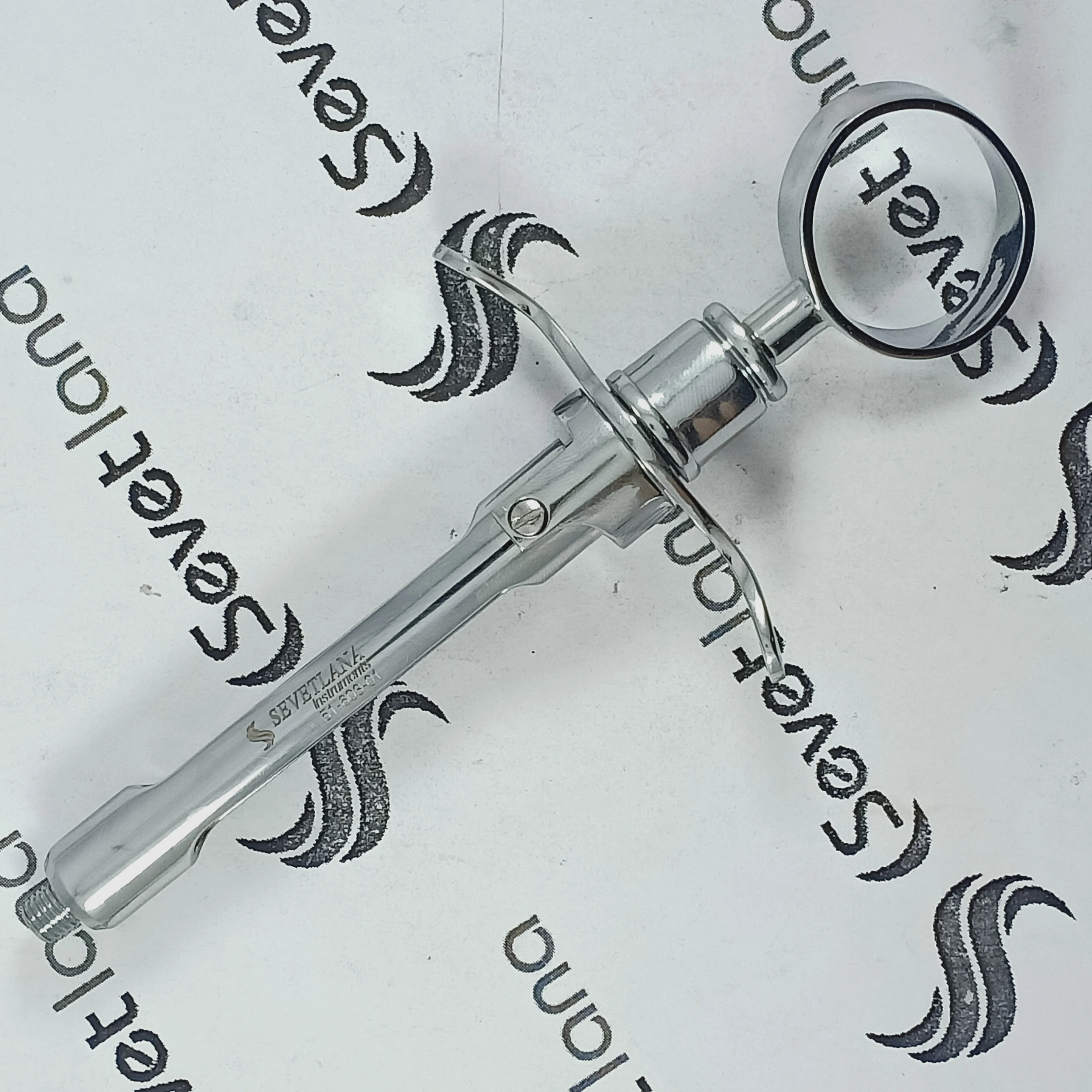 Aspirating Dental Syringes Dental Lab Product Medical Stainless Aspiration Syringe By SEVETLANA INDUSTRY