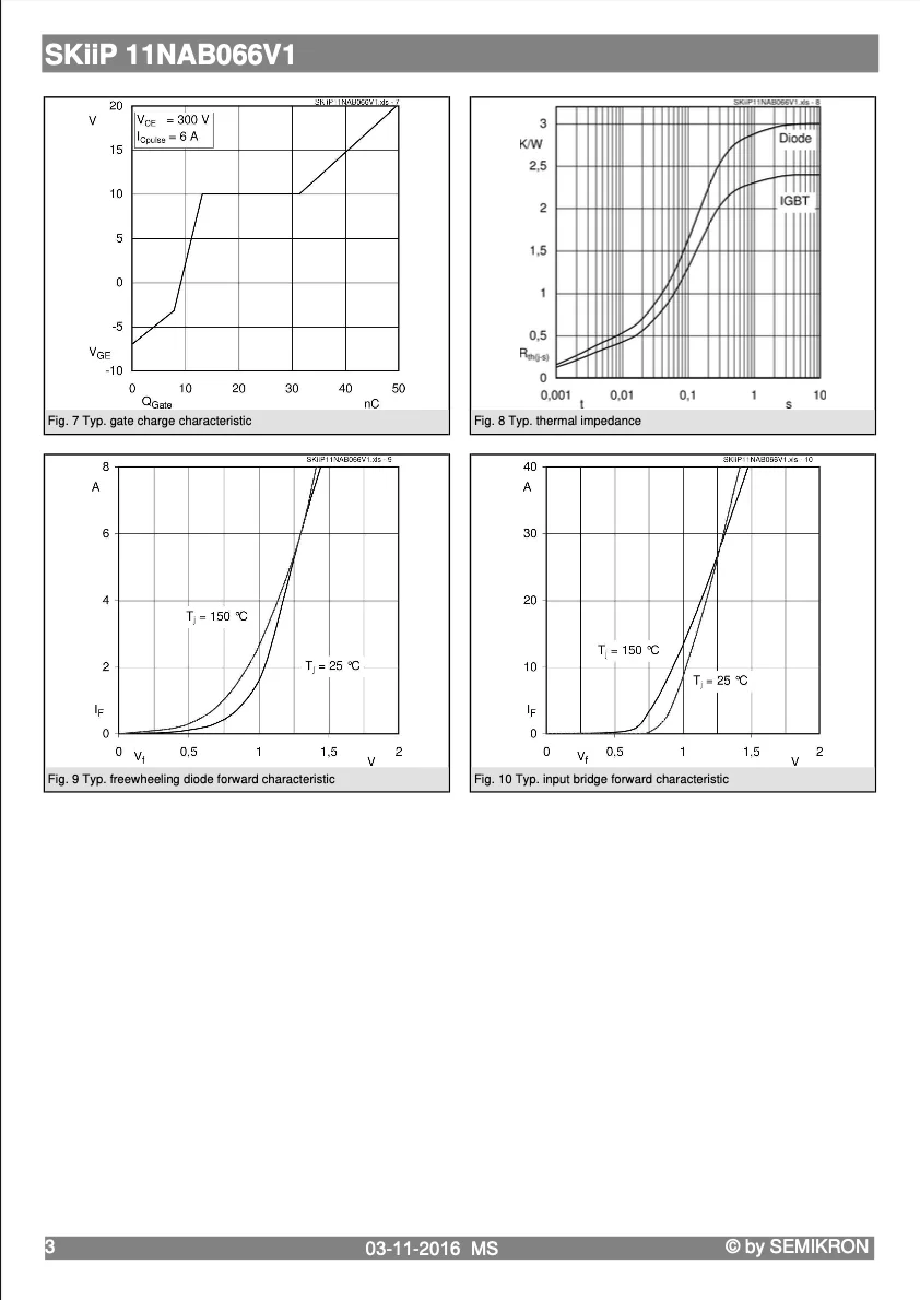 With Best Price Original And Certified SKiiP 11NAB066V1 IGBT 3 (Trench) Monitoring Technique 600V