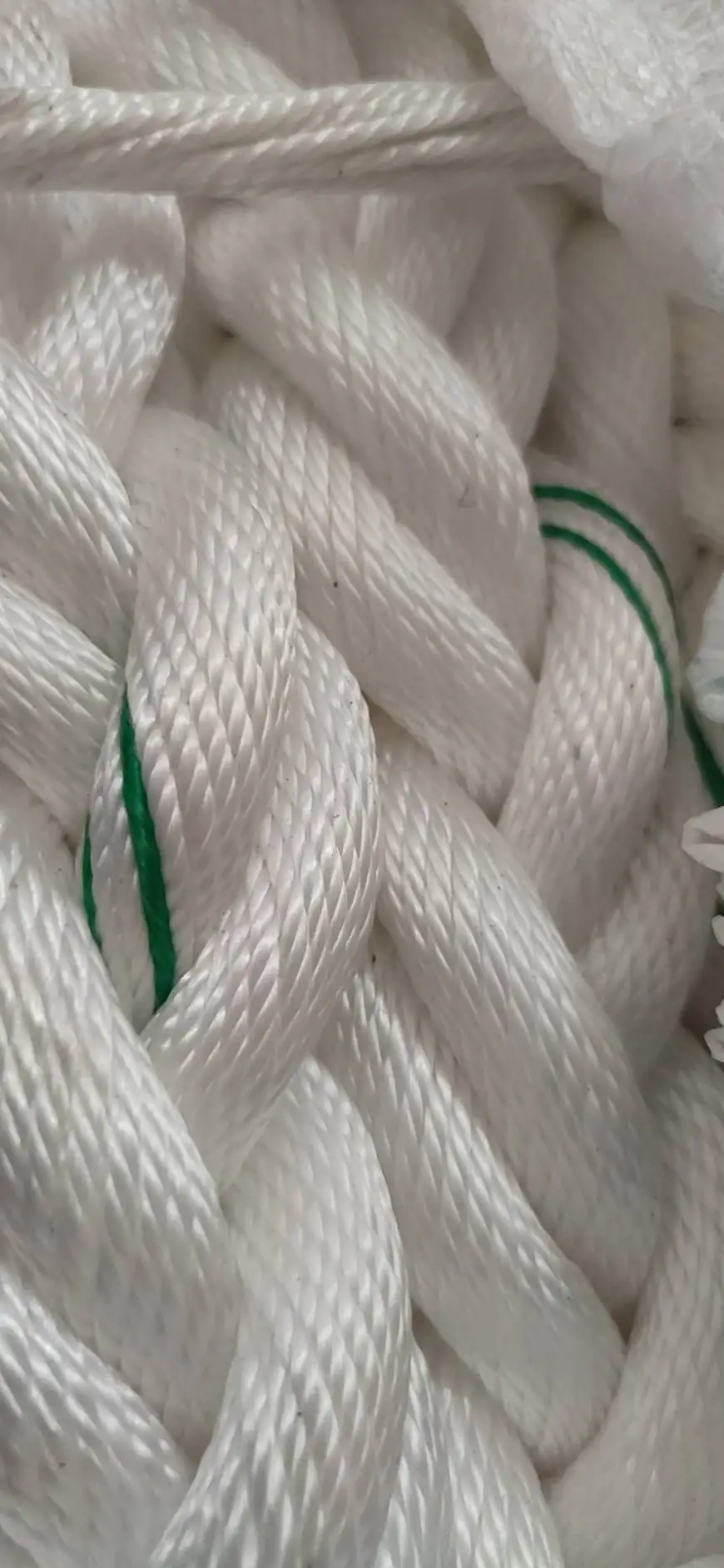 Custom size nylon 8-strand braided rope mooring ropes
