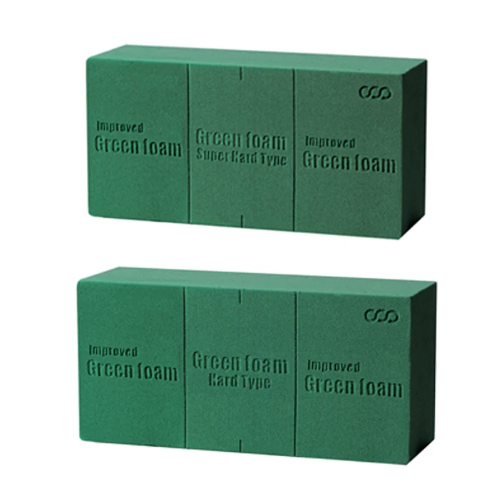 Premium Quality 100% Hardness Premium Deluxe Wet Floral Foam Custom Made for Extreme Hardness Flower Foam