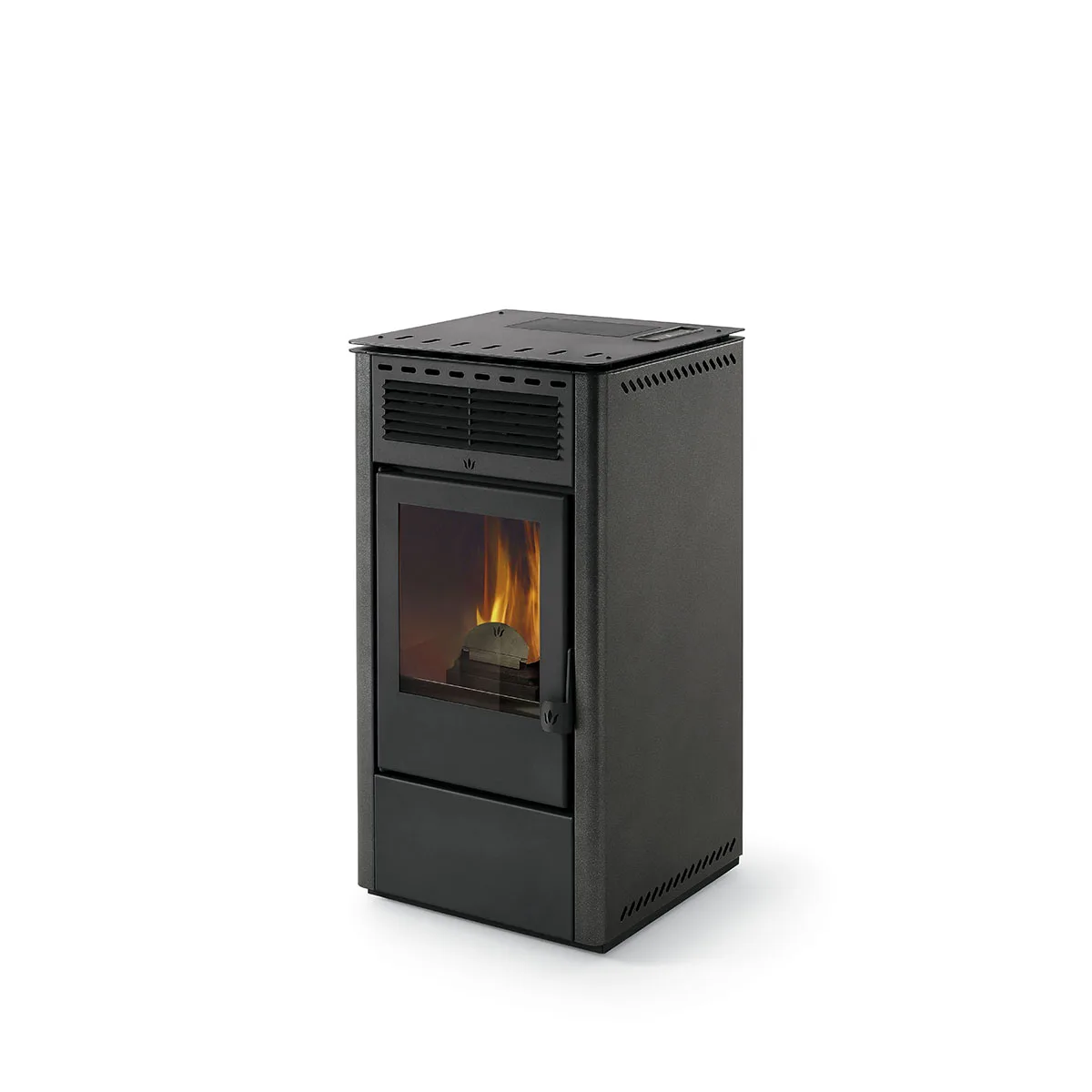 
Top Quality Made in Italy OEM Compact Powerful Pellet stove Nike13 Kw - Black 