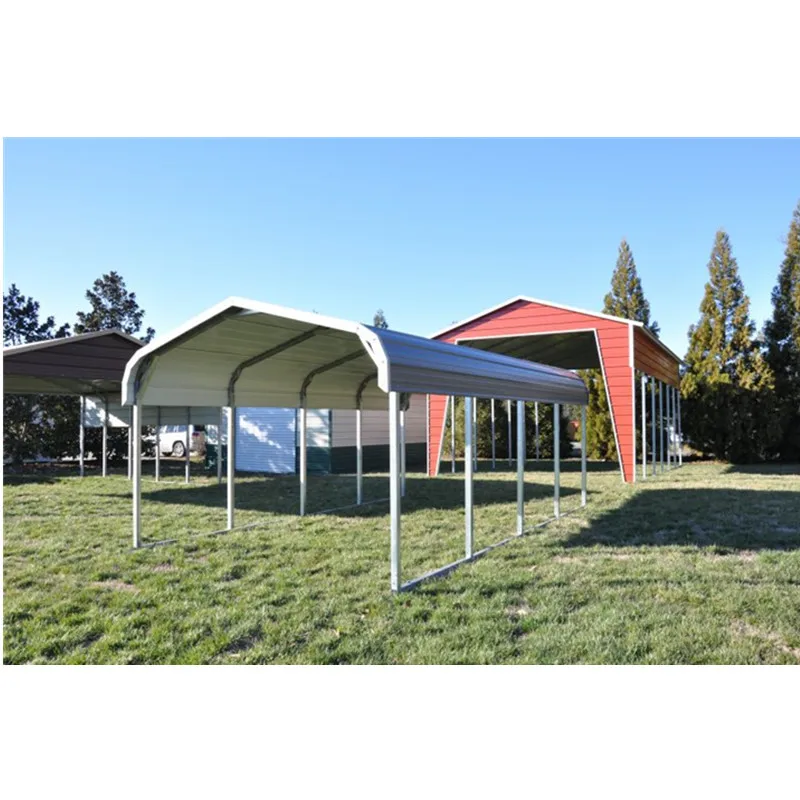wholesale 10x20  garden shed foldable portable steel metal frame carport canopy outdoor for car parking