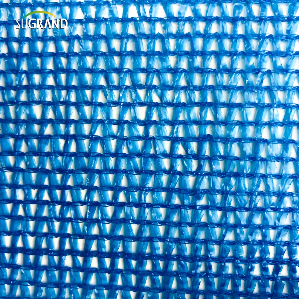High quality hot sale blue HDPE sun green shade net cloth roll