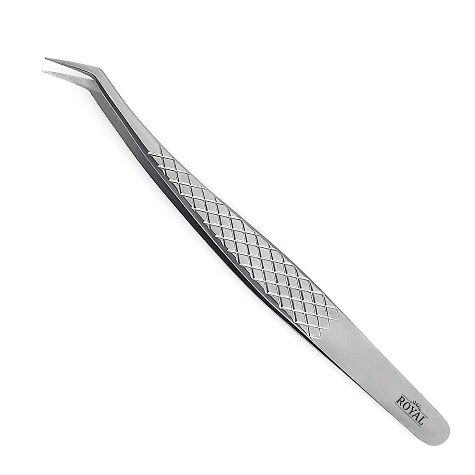 Long Tip Mega Volume Tweezers Diamond Style Best Quality Eyelash Extension Tweezers Set
