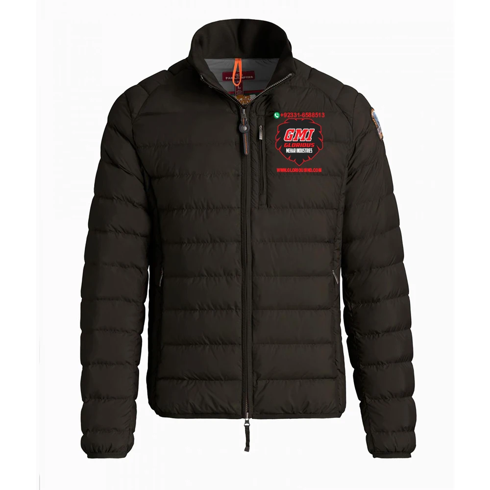 Jackets Jacket Puffer Private Label Jackets Men Cotton Winter Coat Reflective