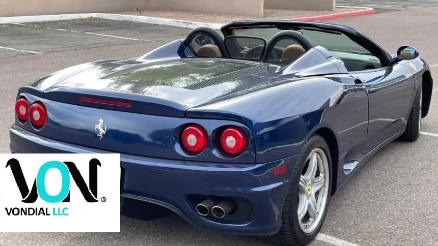 SHINNING  BLUE MIRABEAU WITH GREAT DISCOUNT 2005 fararree Convertible WORKING PERFECTLY AND AVAILABLE