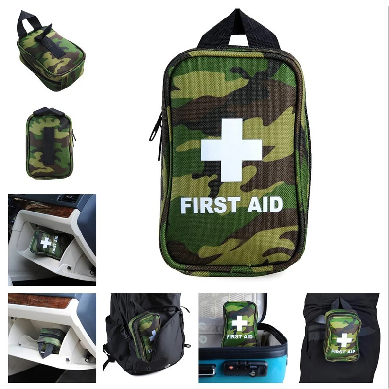 Аптечка первой помощи с термометром для использования на открытом воздухе, в лагерях и путешествиях