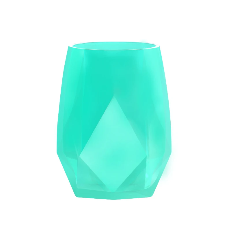 New Arrival Food Grade Custom Printed Silicone Wine Glass Cup