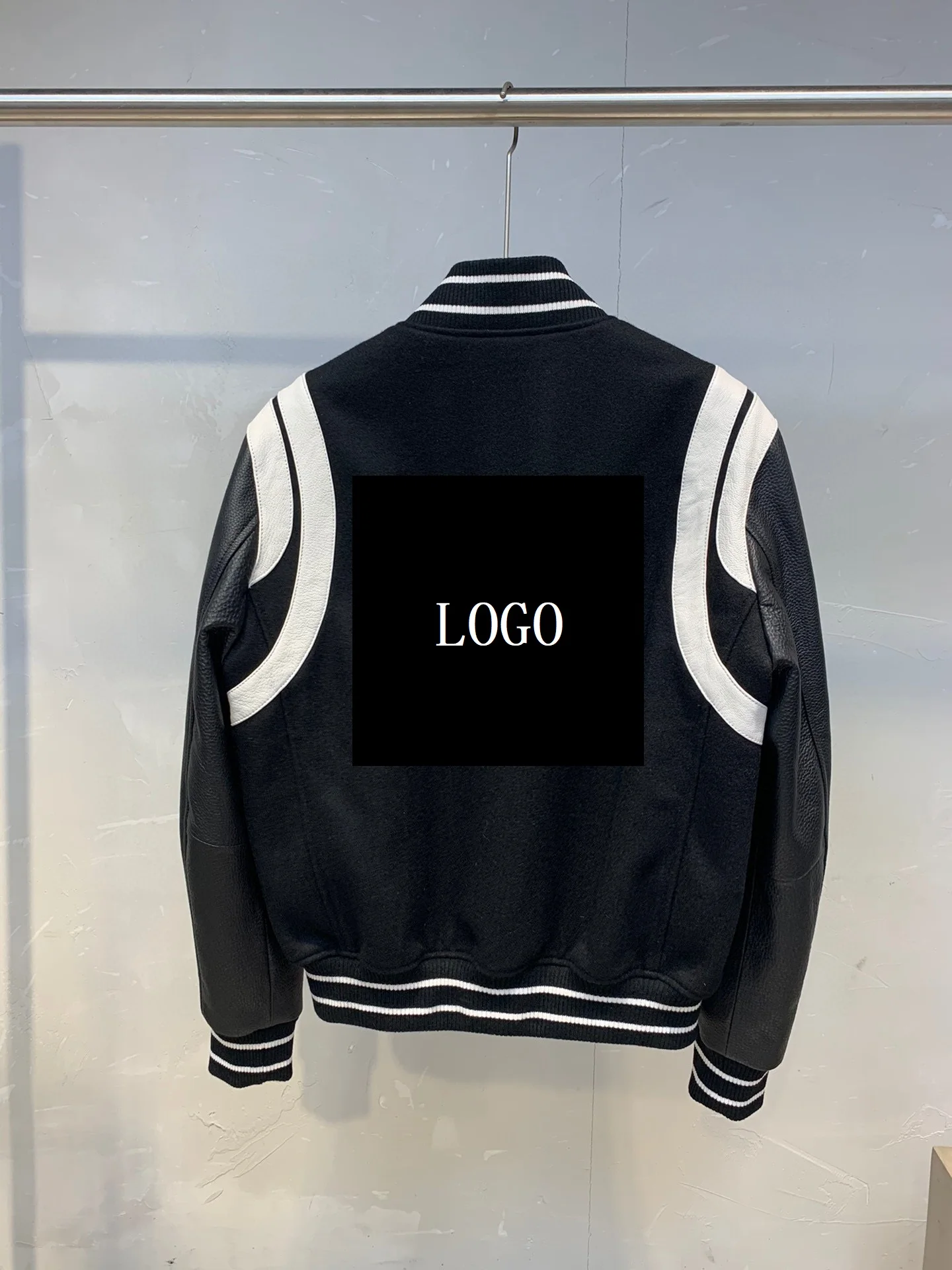  Легкие бейсбольные куртки-бомберы из нейлона и полиэстера для зимы