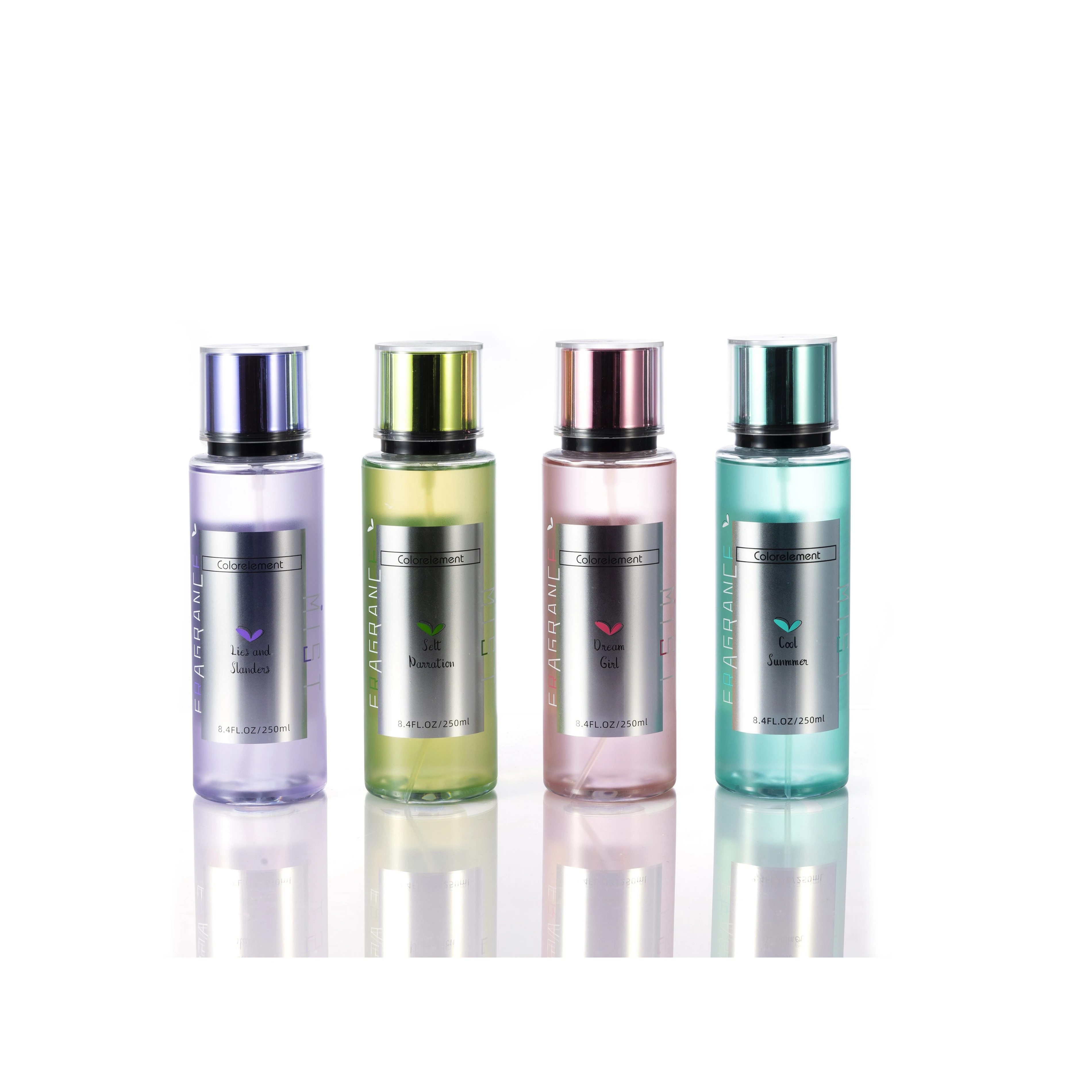 
iColor Custom Private Logo Fine Fragrance Perfume Body Splash Body Mist 250ml 