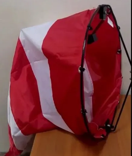 Мобильный Windsocks MWS324-Inl внутренне освещение для быстрой установки на наземная вертодромах и вертолетных