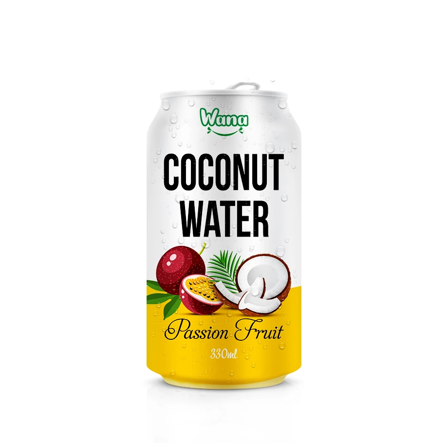 330ml Can Pure Coconut Water With Watermelon Juice