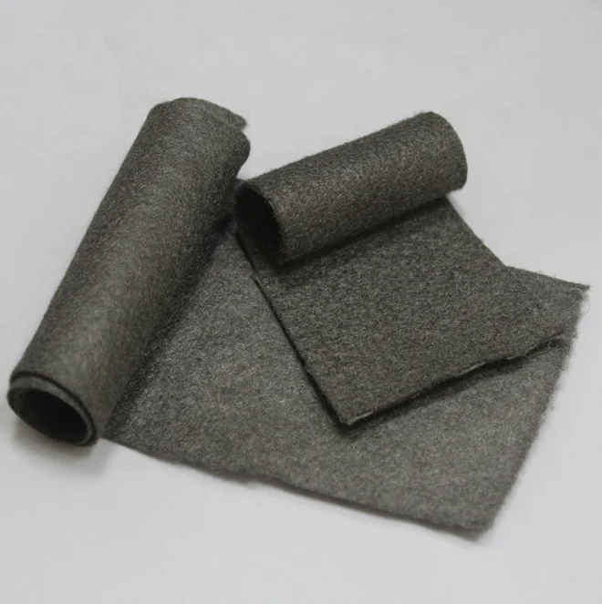 needle punched stainless steel fiber felt