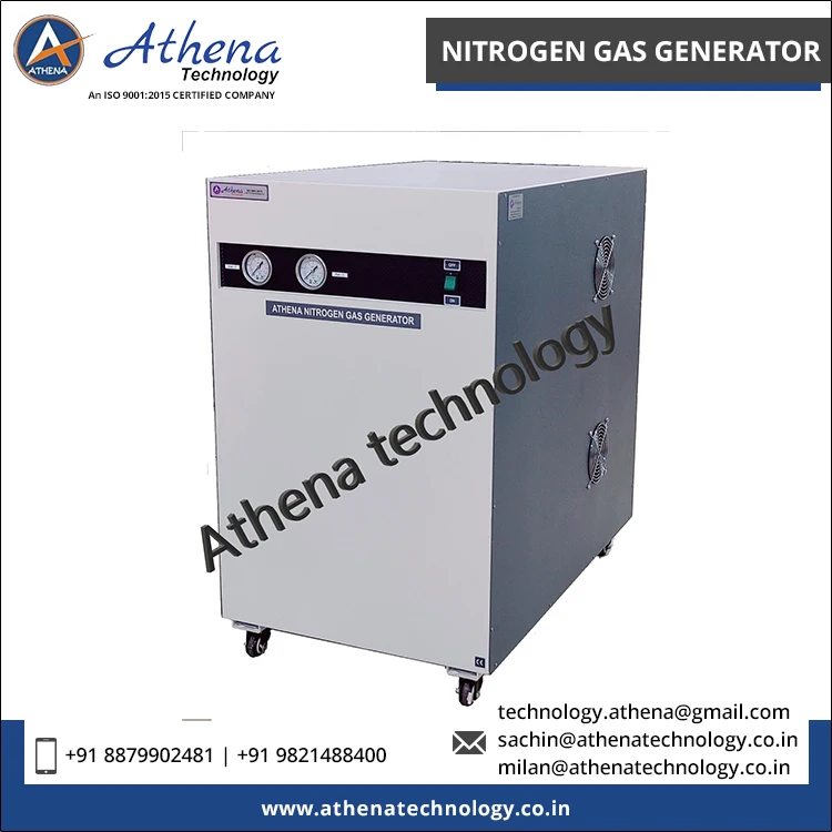 Mild Steel Made Laboratory Use Fully Automatic Compact Size Nitrogen Gas Generator for Gel Permeation Chromatograph