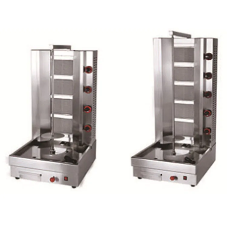 a shish skewer making maker commercial small doner price automatic kebab electric grill gas shawarma chicken machine for