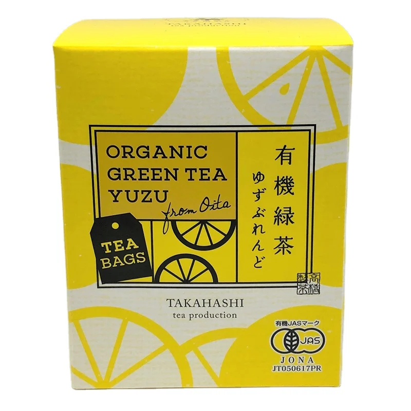 
Bagged citrus yuzu green tea matcha Japanese for refreshment 