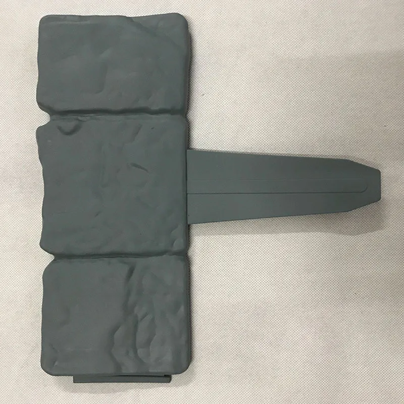 Каменный внешний вид пластиковый маленький забор бордюр для газона сада растений украшения дома и