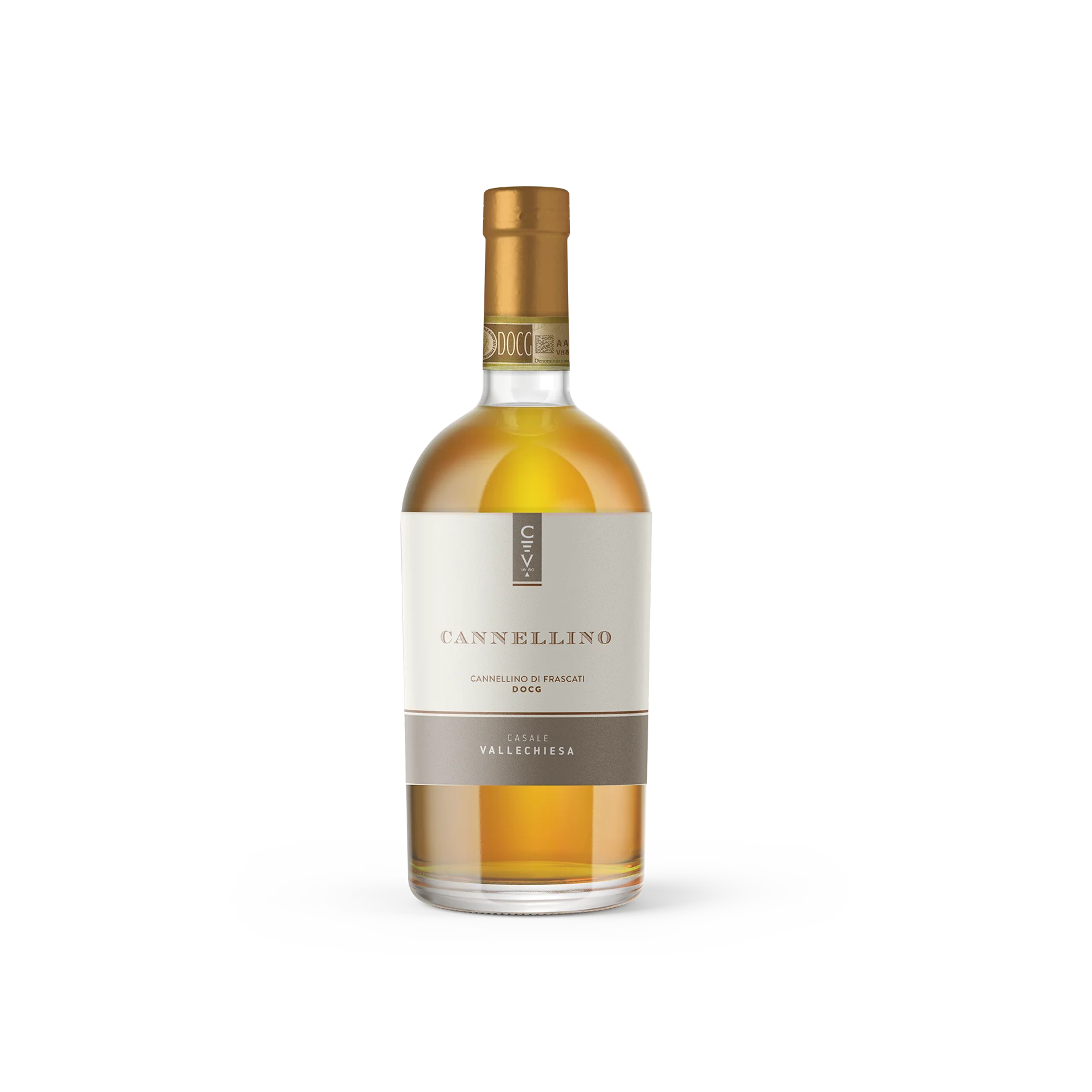 Made in Italy CANNELLINO OF FRASCATI D.O.C.G. white wine - 0,500 ml Italian glass bottle