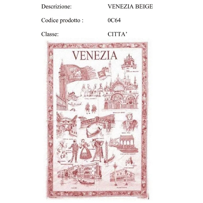 Italian tea towels in cotton