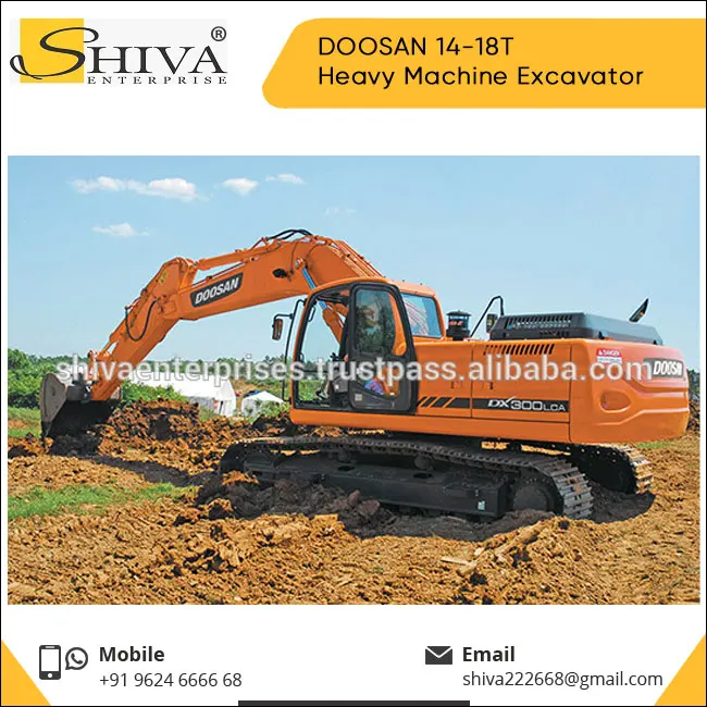 Sturdy Construction Rough and Big Operations Least Price Doosan Excavator