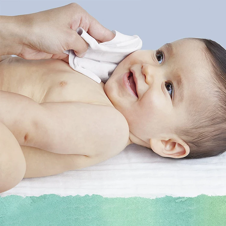 
Wholesale Biodegradable Soft Wet Baby skin care Wipes Towel thick Wet Wipes Baby 