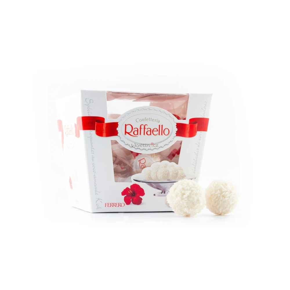 Ferrero Raffaello Almond Coconut Candy 15 Count Pack of 6 Individually Wrapped Coconut Candy