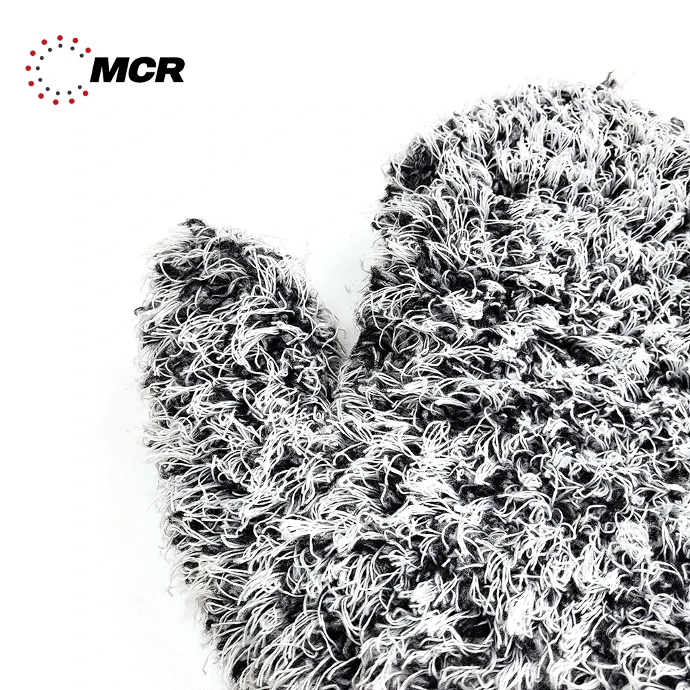 Microfiber PREMIUM WHEEL MITT Made in Korea Bubble washing Customized Order Fulfillment Service OEM LONG PILE