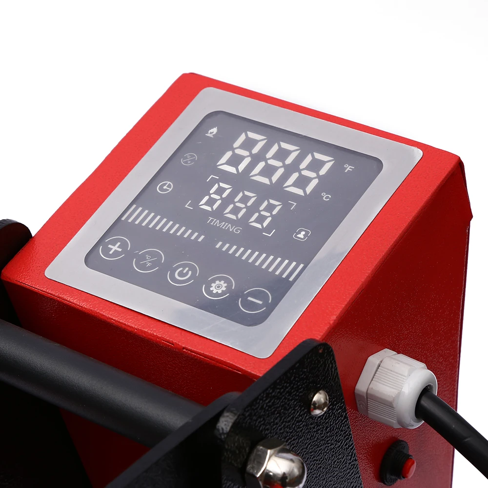 CE Proves  Heat Press Machine  Touch Screen 38*38 CM  Machine With Gas  Spring Sell Brazil Market