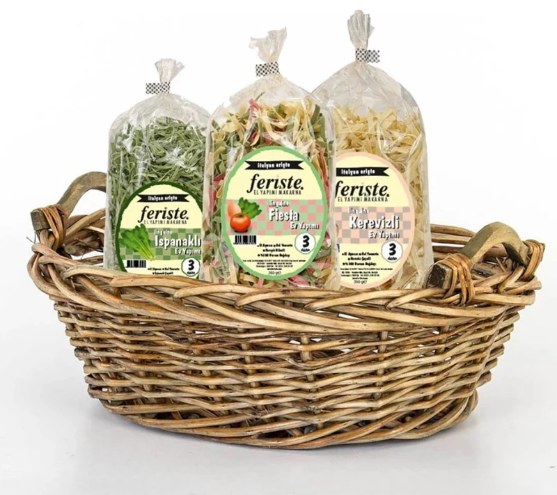 Высокое качество, оптовая продажа, 500 г, традиционная, чистая, свежая сушка на воздухе, смешанные овощи, итальянская феттуccine лапша