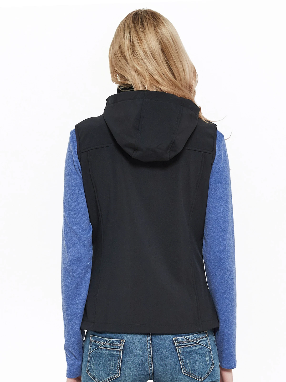  Женская куртка без рукавов Softshell Высокое качество полиэфирная ткань на молнии оптом продукт дешевая цена полностью OEM