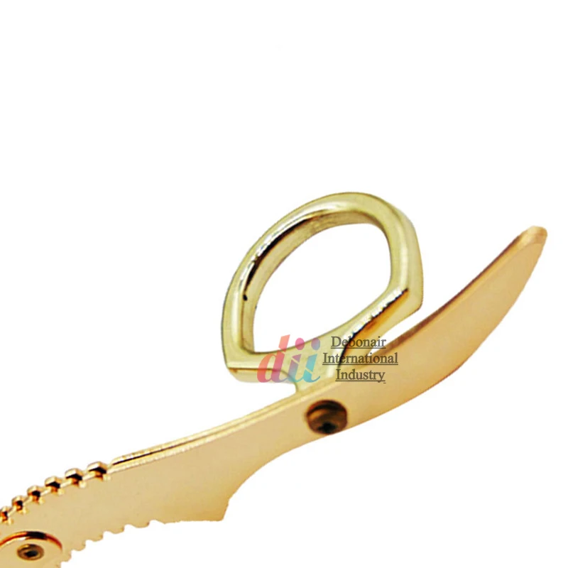 Barber Razor Stainless Steel Golden Color Barber Shaving Razor Straight Beauty Salon Equipments Barbershop tools