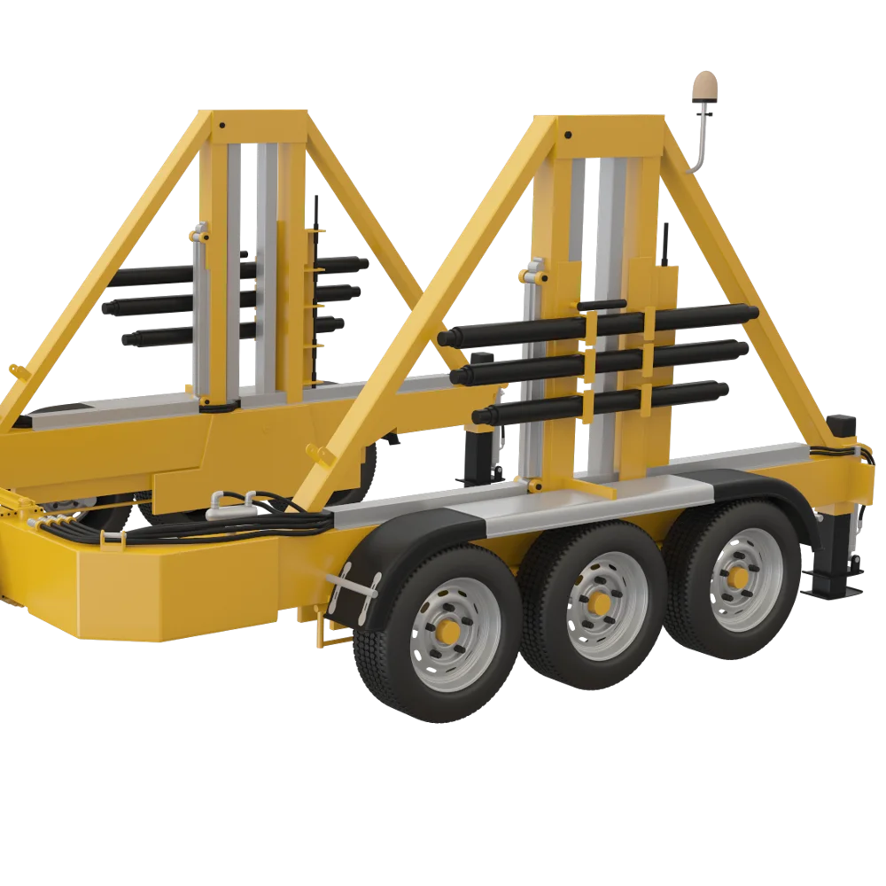 10 Ton Hydraulic Cable Pulling Winches and Trailers