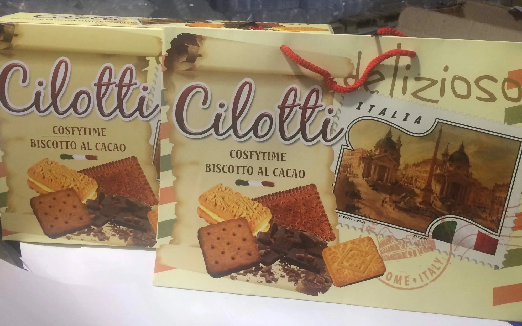 Attractive Offer from Vietnam Coffee Cracker 320gr box with paper handle bag of high quality