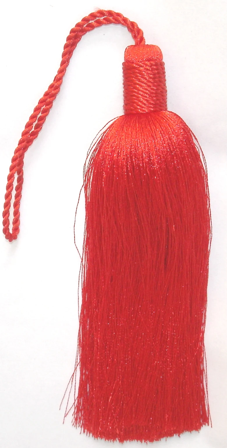 Кисточки от производителя для украшения сумок 6 дюймов Фиолетовый индийский бриллиант