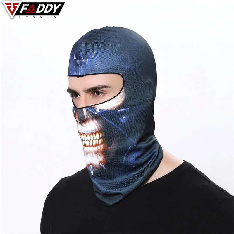  Мотоциклетная Балаклава маска для лица мотоциклетная Лыжная дышащая головная одежда спортивная повязка на голову мотокросса лыжная все лицо Рождество