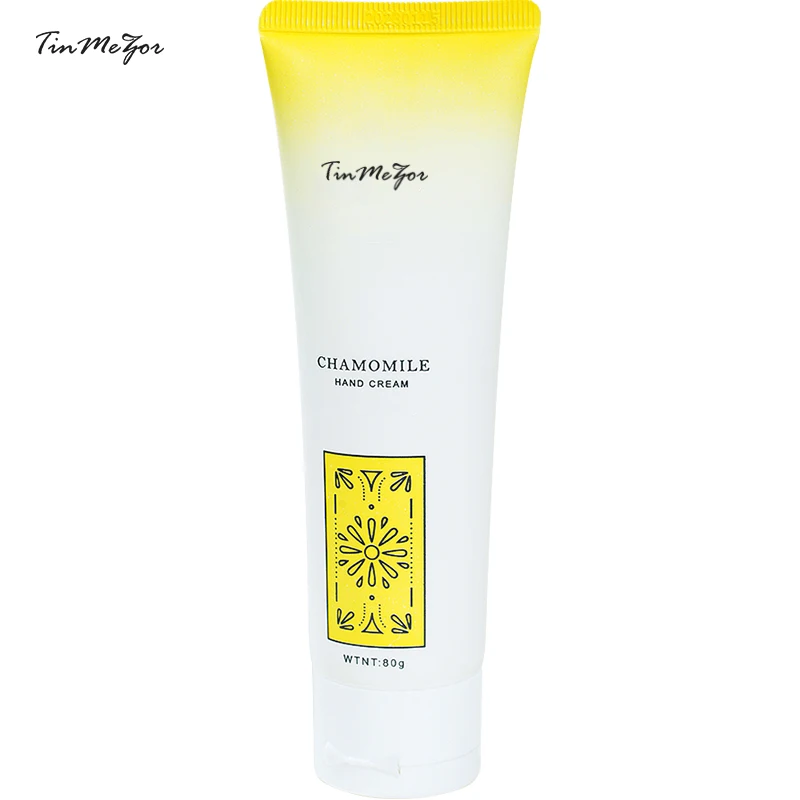 Skin Care Natural Whitening and Moisturizer Lotion Chamomile set 80g with aluminum tube for Hand and Face Cream