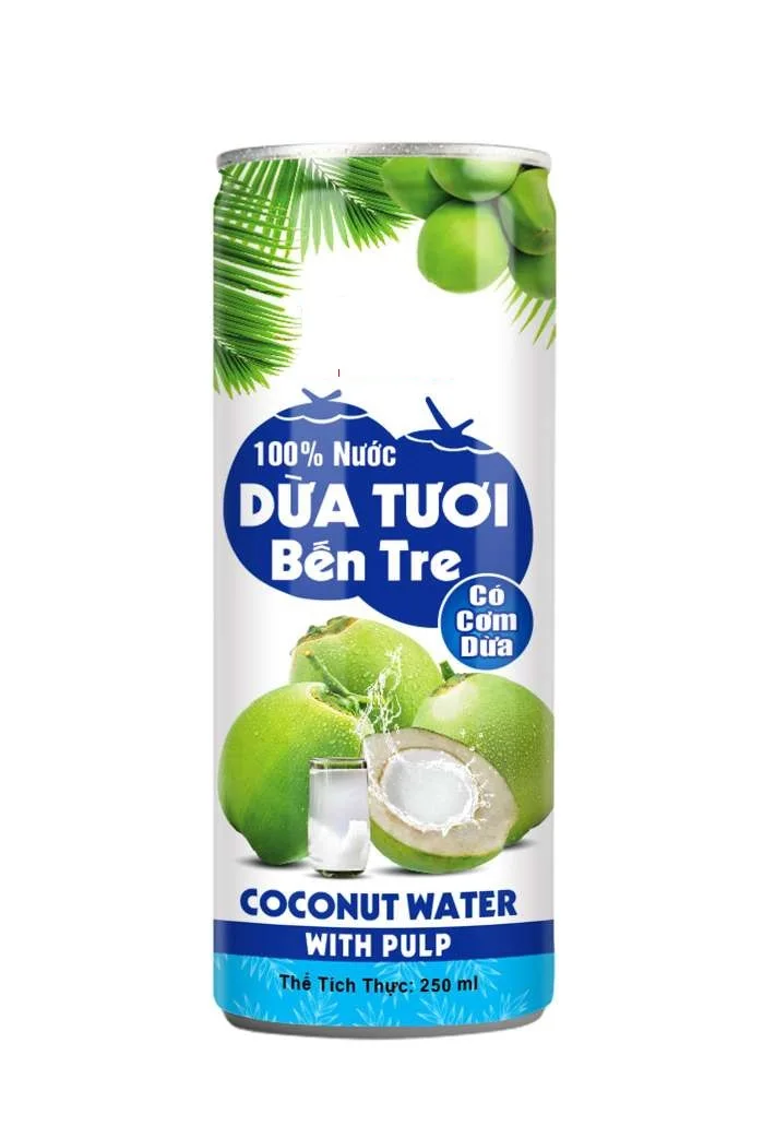 CANNED COCONUT WATER for SALE / Ms.Laura +84 918509071