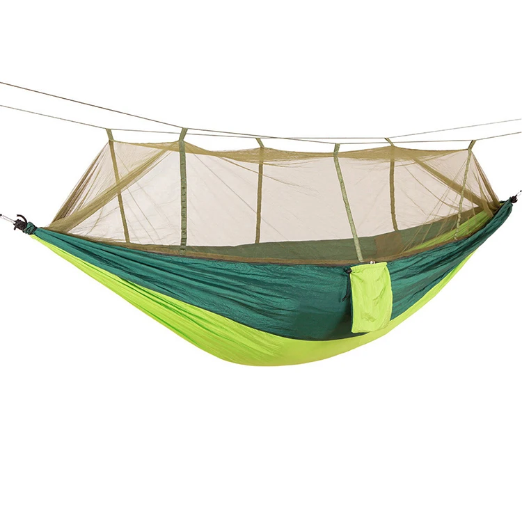 
Wholesale Folding Camping Hammock OEM Service Multi Person Outdoors Portable Hanging Hammock Tents 