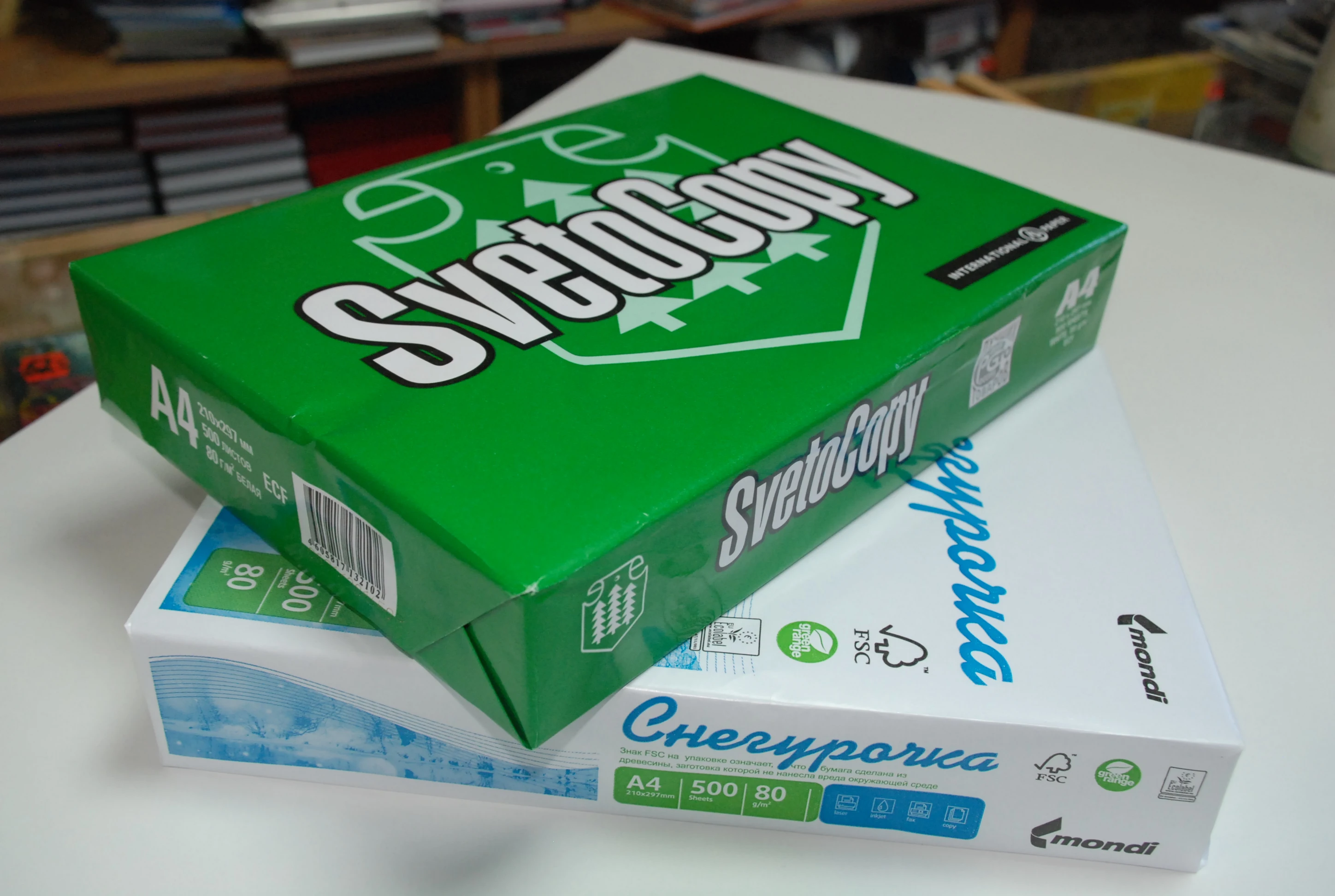 100% целлюлоза 80gsm бумага SvetoCopy A4/копировальная A4/80gsm 75gsm