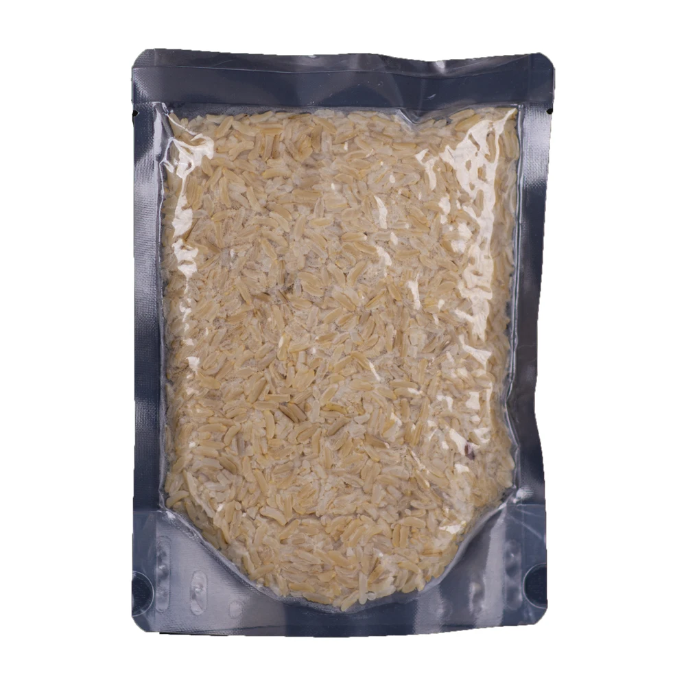 Здоровый приготовленный мгновенный коричневый рис без ГМО стабильная полка от производителя из Таиланда