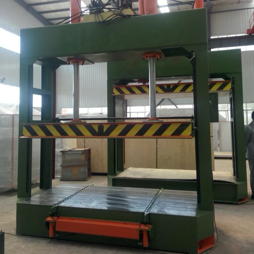 Гидравлический холодный пресс с ходом 1800 мм для деревянных дверей мебели