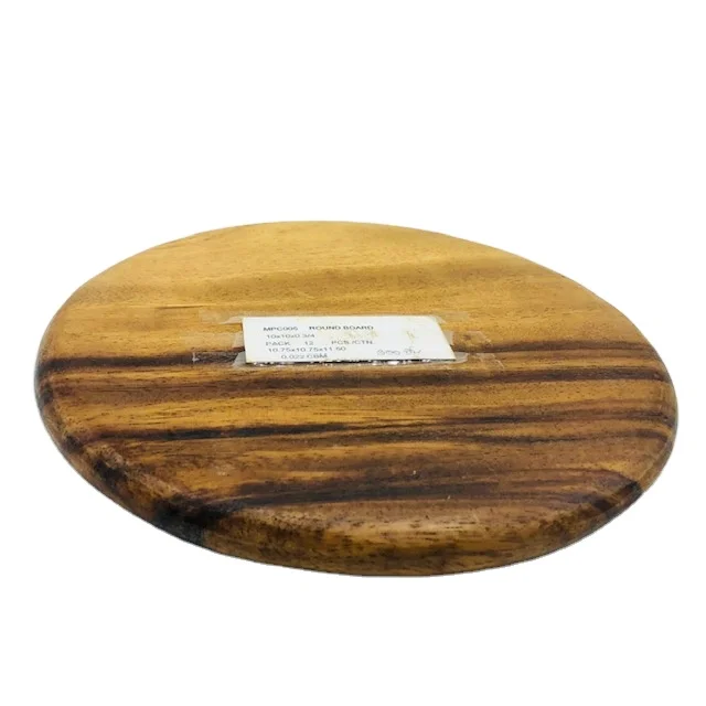 Natree food - grade kitchen accessories wood cutting Board chopping board with flower engraving Export Quality