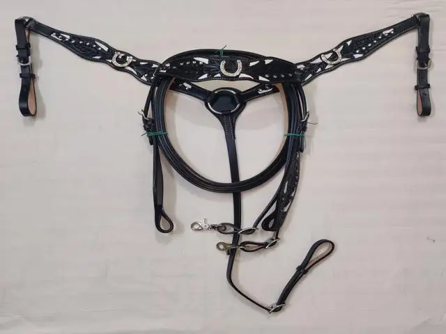 Y&Z Leather horse bridle High Premium Quality Available Wholesale Price Horse Equestrian Hand Tooled Bridle Suppliers