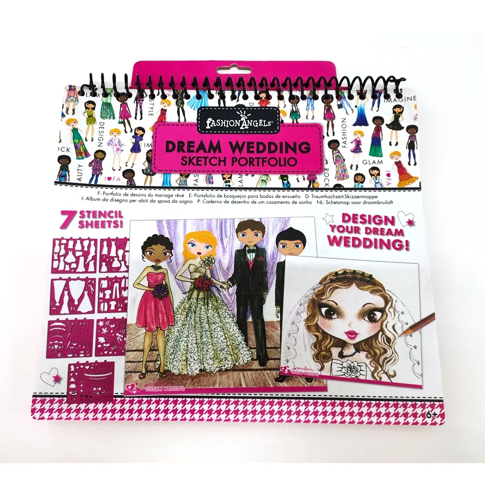 new beauty design sketch portfolio dream wedding sketch portfolio wholesale custom for girls