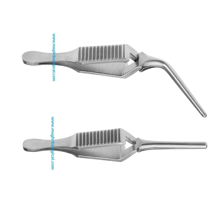 Diethrich Mini Bulldog Clamp Straight jaw size 8mm Leanght 50mm pressure 50gr Surgical Instruments Manufacturer And Exporter