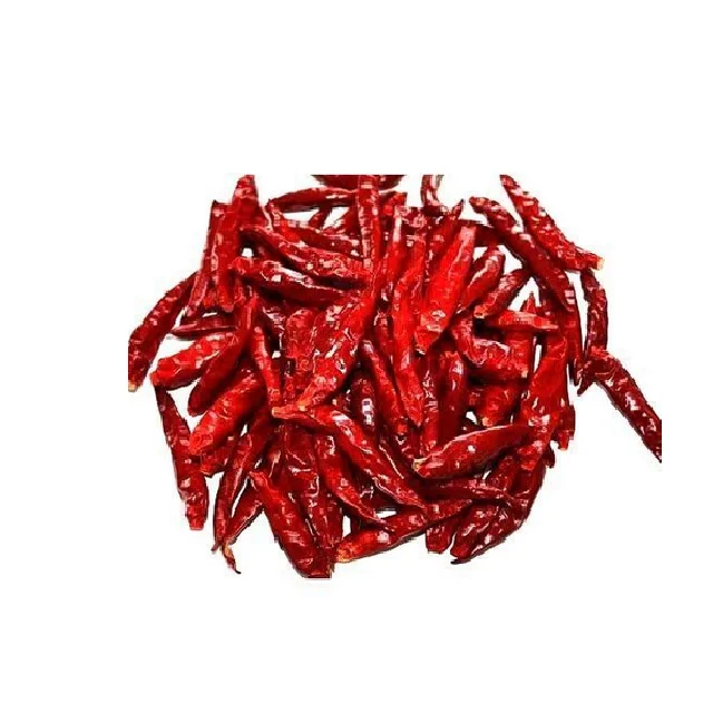 High Quality Fresh Organic Dry Red Whole Chilli Produced in Agricultural Farm Wholesale Price By India Exporters