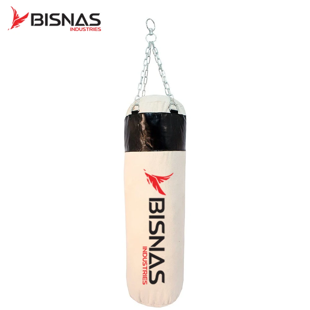 New Cheap Best Quality Heavy Custom Logo Boxing  Punching Bag Top Selling Price Punching Bag In Leather  Feet Punching bag