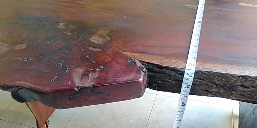 Superb Design Made Durable Mahogany Wood Large Dining Table