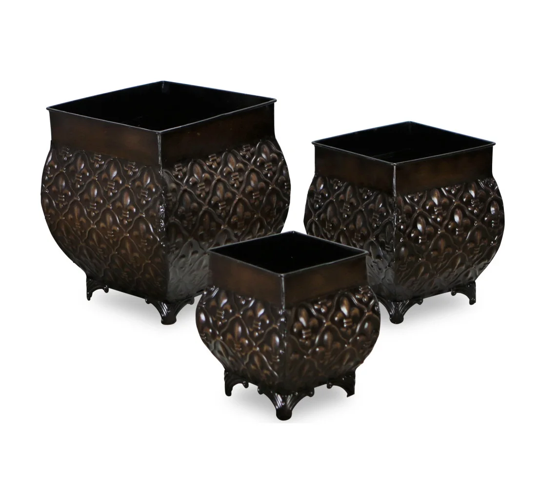planter sets wholesale garden urn/flower pot/planter cast iron urns