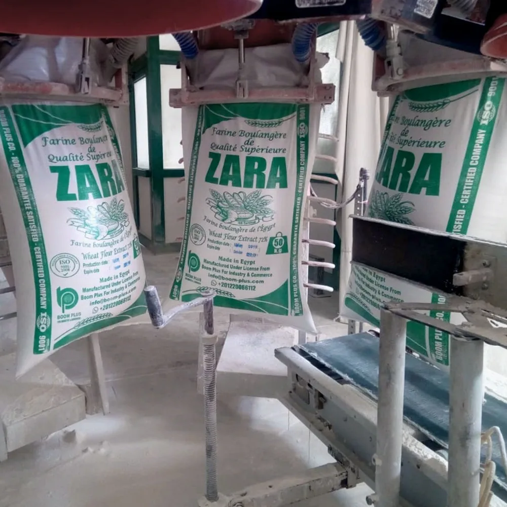 Bread Wheat Flour 50 kg T55 Zara Brand Flour Made in Egypt Atta Chakki for All Purpose